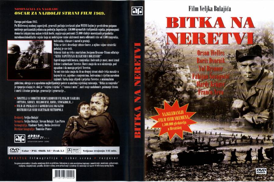 Click to view full size image -  DVD Cover - B - DVD - BITKA NA NERETVI - DVD - BITKA NA NERETVI.jpg