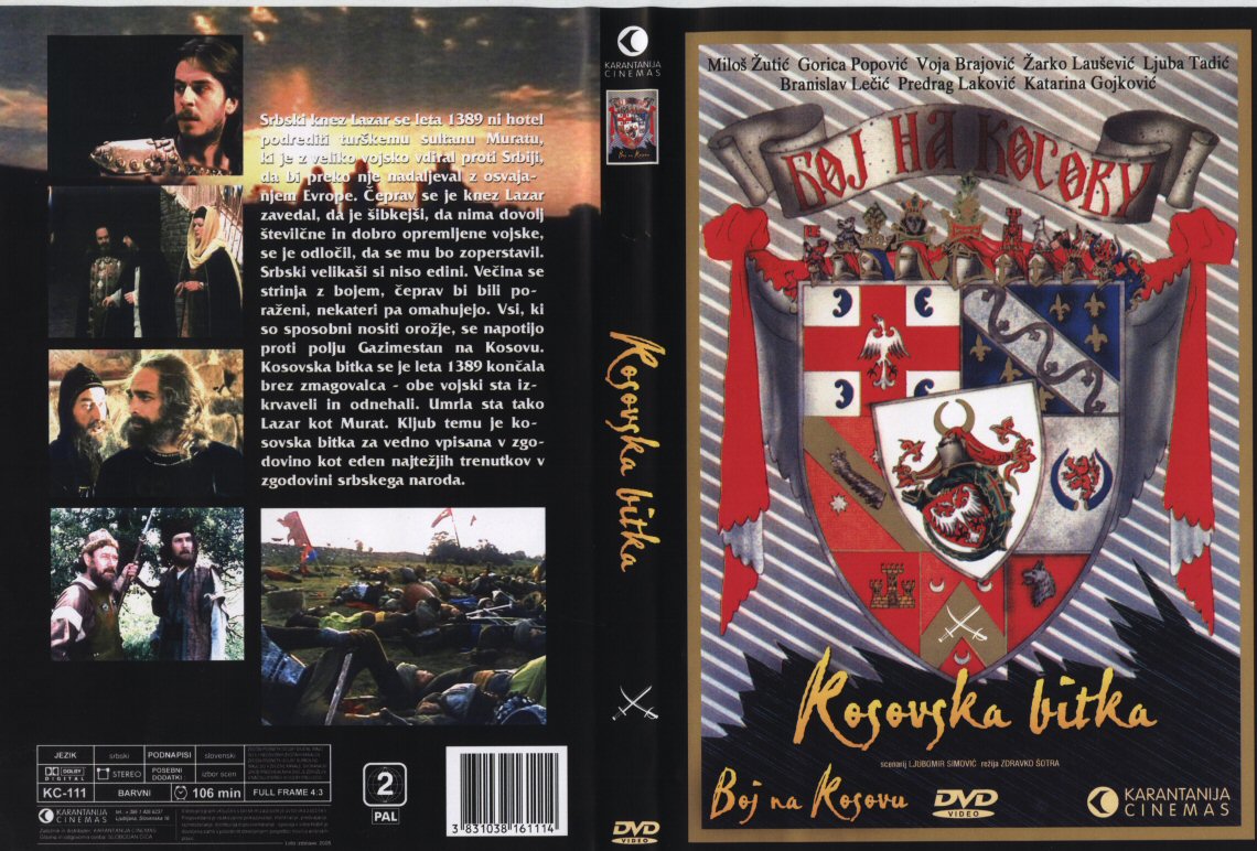 Click to view full size image -  DVD Cover - B - DVD - BOJ NA KOSOVU - DVD - BOJ NA KOSOVU.jpg