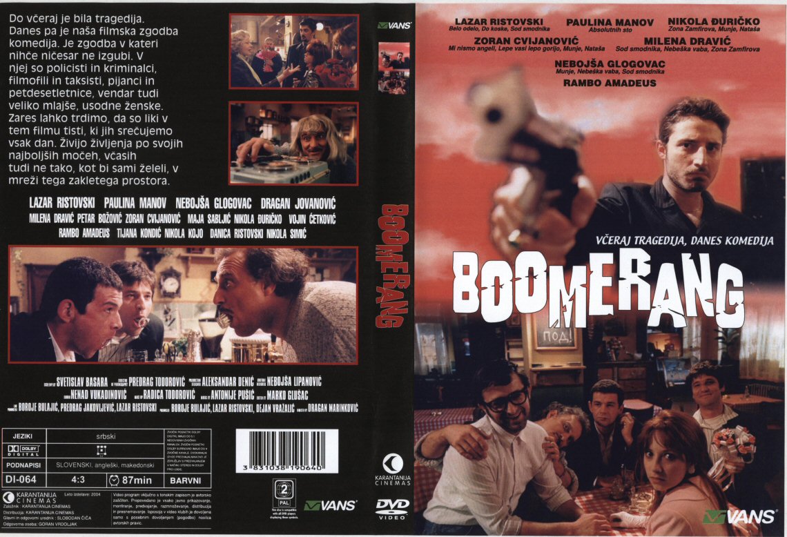 Click to view full size image -  DVD Cover - B - DVD - BOOMERANG - SLO - DVD - BOOMERANG - SLO.jpg