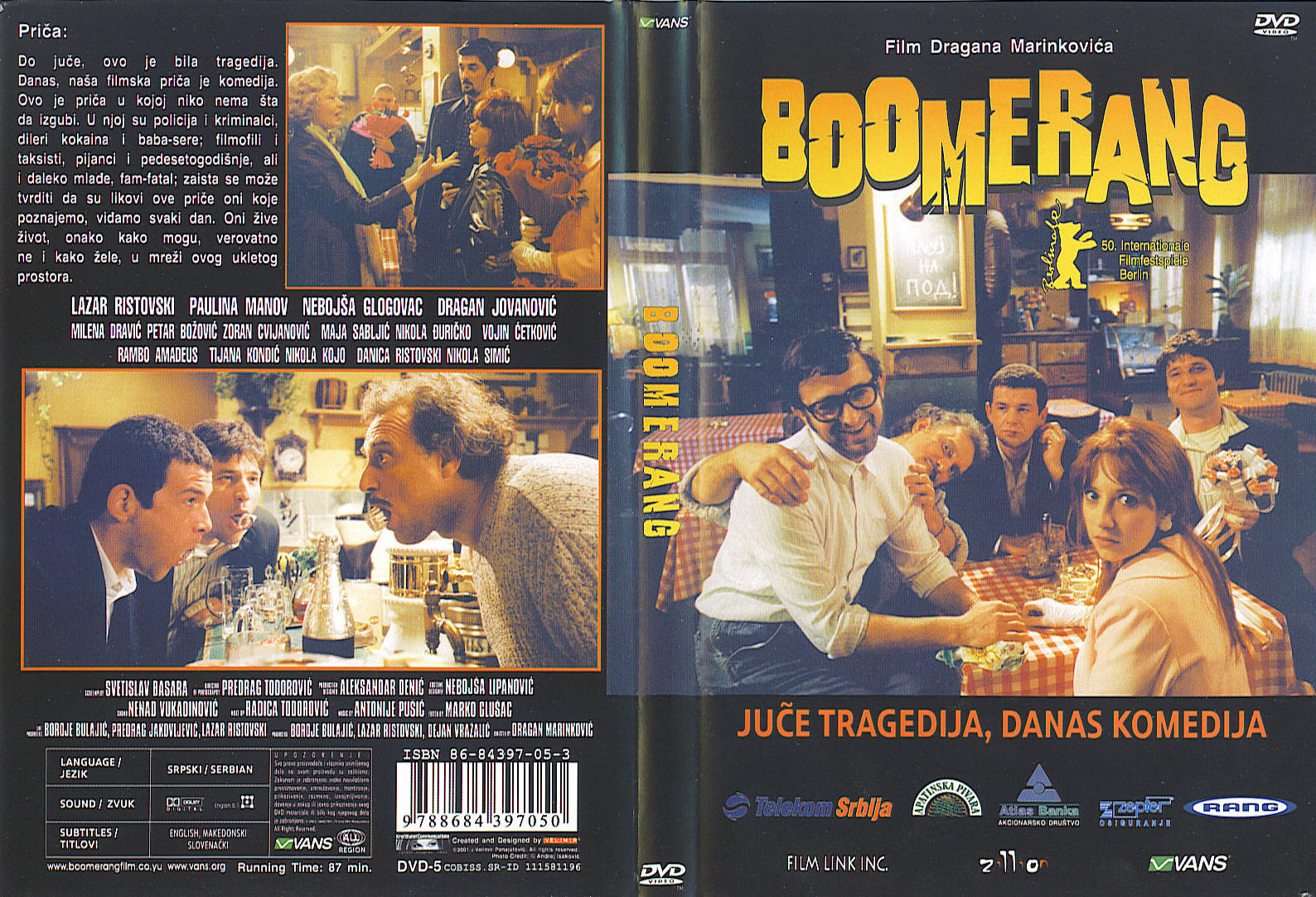 Click to view full size image -  DVD Cover - B - DVD - BOOMERANG - DVD - BOOMERANG.jpg