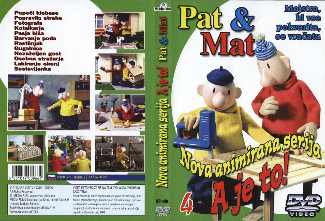 Click to view full size image -  DVD Cover - A - DVD - A JE TO 4 SLO - DVD - A JE TO 4 SLO.jpg