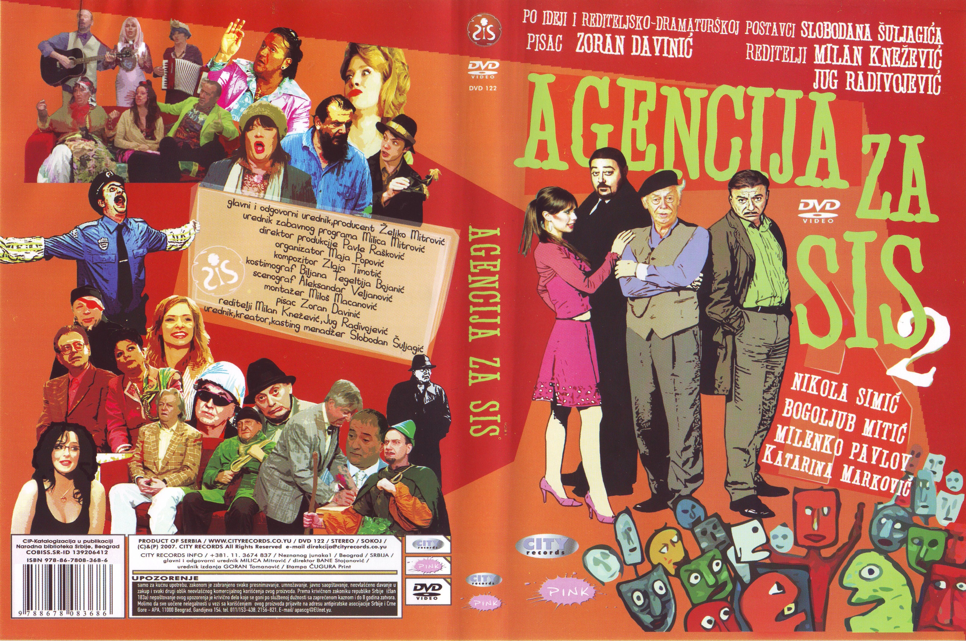 Click to view full size image -  DVD Cover - A - DVD - AGENCIJA ZA  SiS 2 - - DVD - AGENCIJA ZA  SiS 2 -.jpg