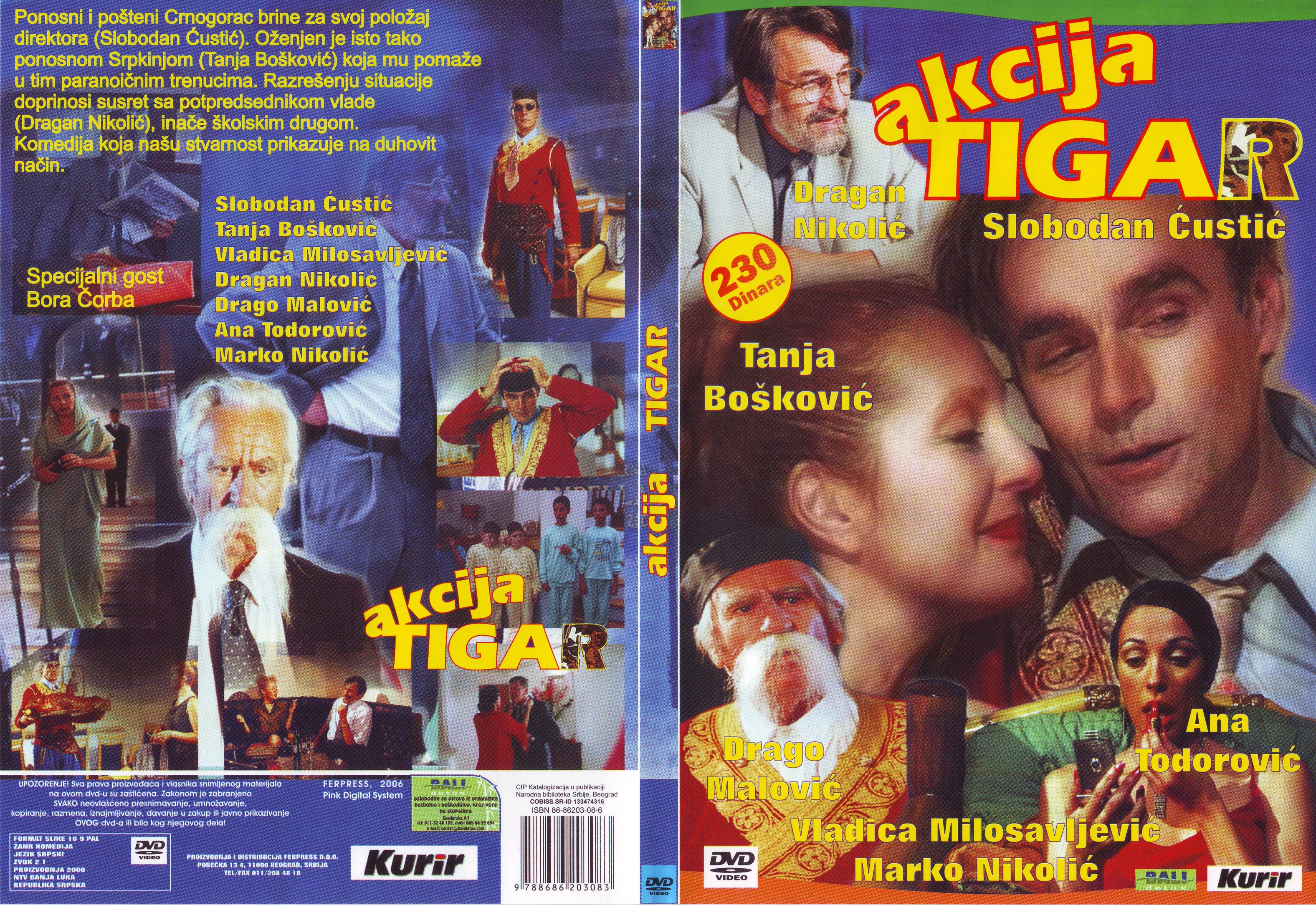 Click to view full size image -  DVD Cover - A - DVD - AKCIJA TIGAR - DVD - AKCIJA TIGAR.jpg