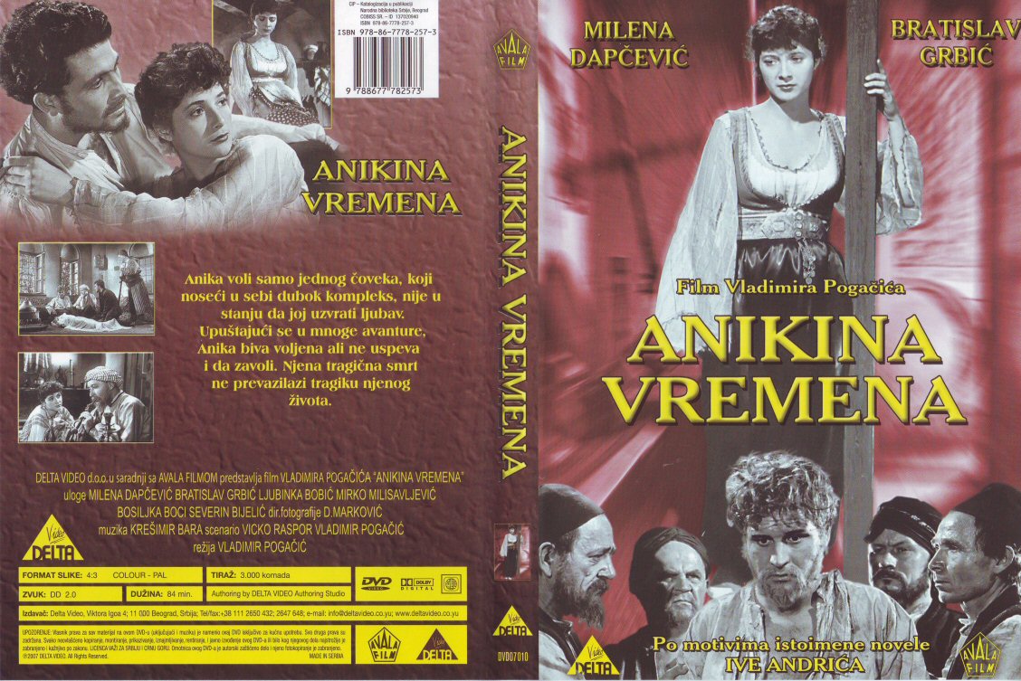 Click to view full size image -  DVD Cover - A - DVD - ANIKINA VREMENA - DVD - ANIKINA VREMENA.jpg