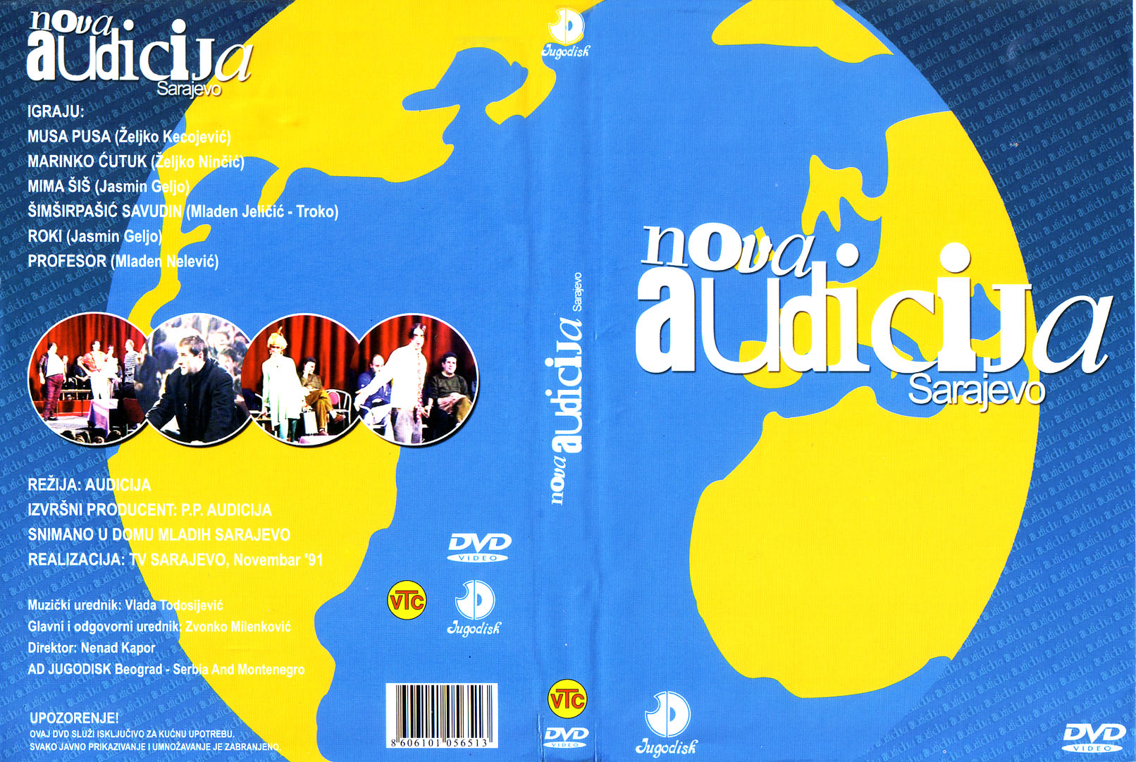 Click to view full size image -  DVD Cover - A - audicija_nova_dvd_1 - audicija_nova_dvd_1.jpg