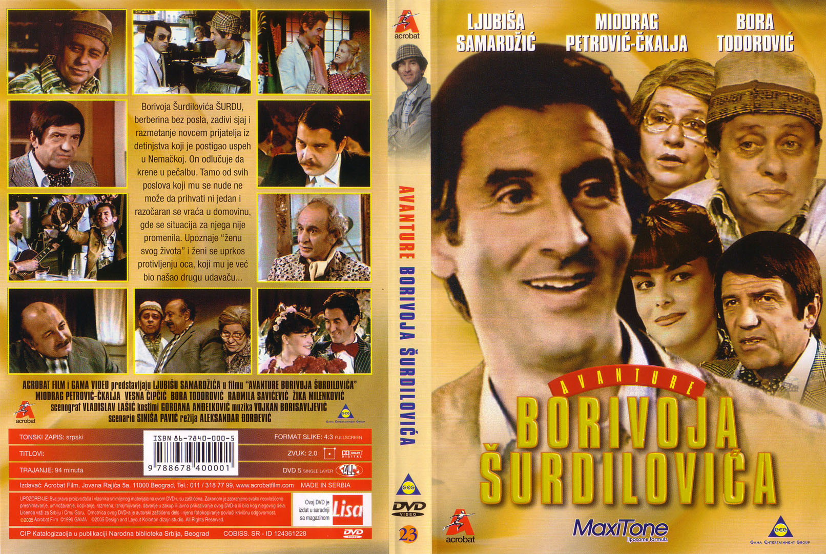 Click to view full size image -  DVD Cover - A - avanture_borivoja_surdulovica_dvd - avanture_borivoja_surdulovica_dvd.jpg