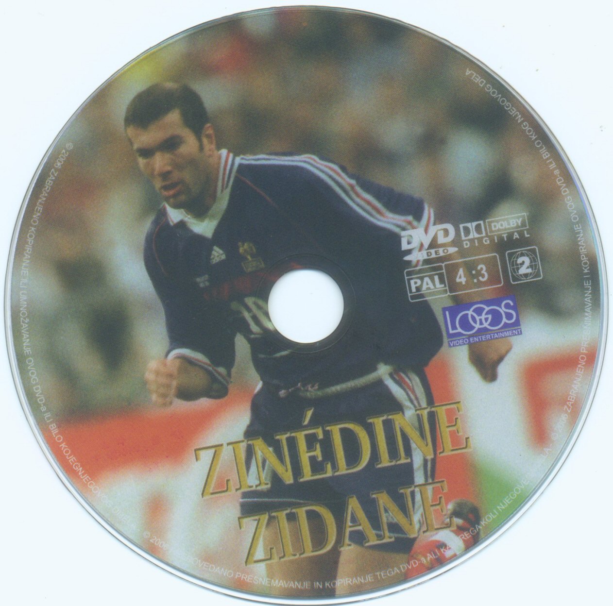 Click to view full size image -  DVD Cover - Z - Zidane DVD - Zidane DVD.jpg