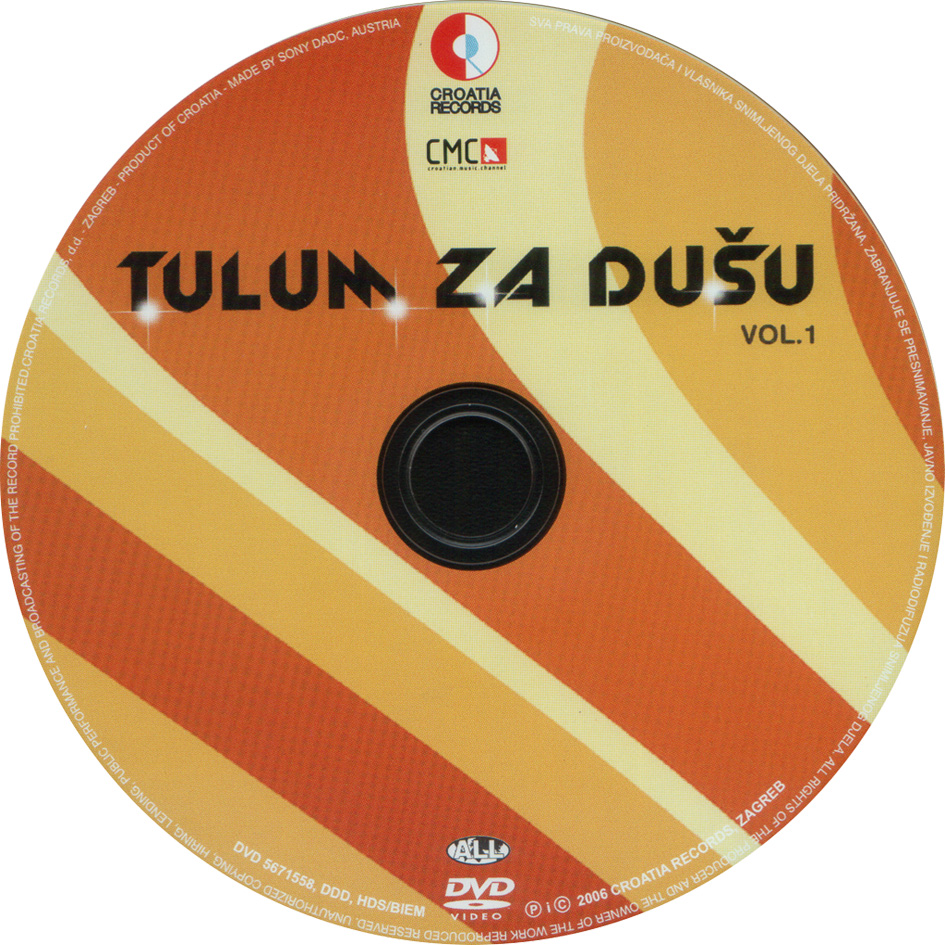Click to view full size image -  DVD Cover - T - tulum za dusu dvd label - tulum za dusu dvd label.jpg