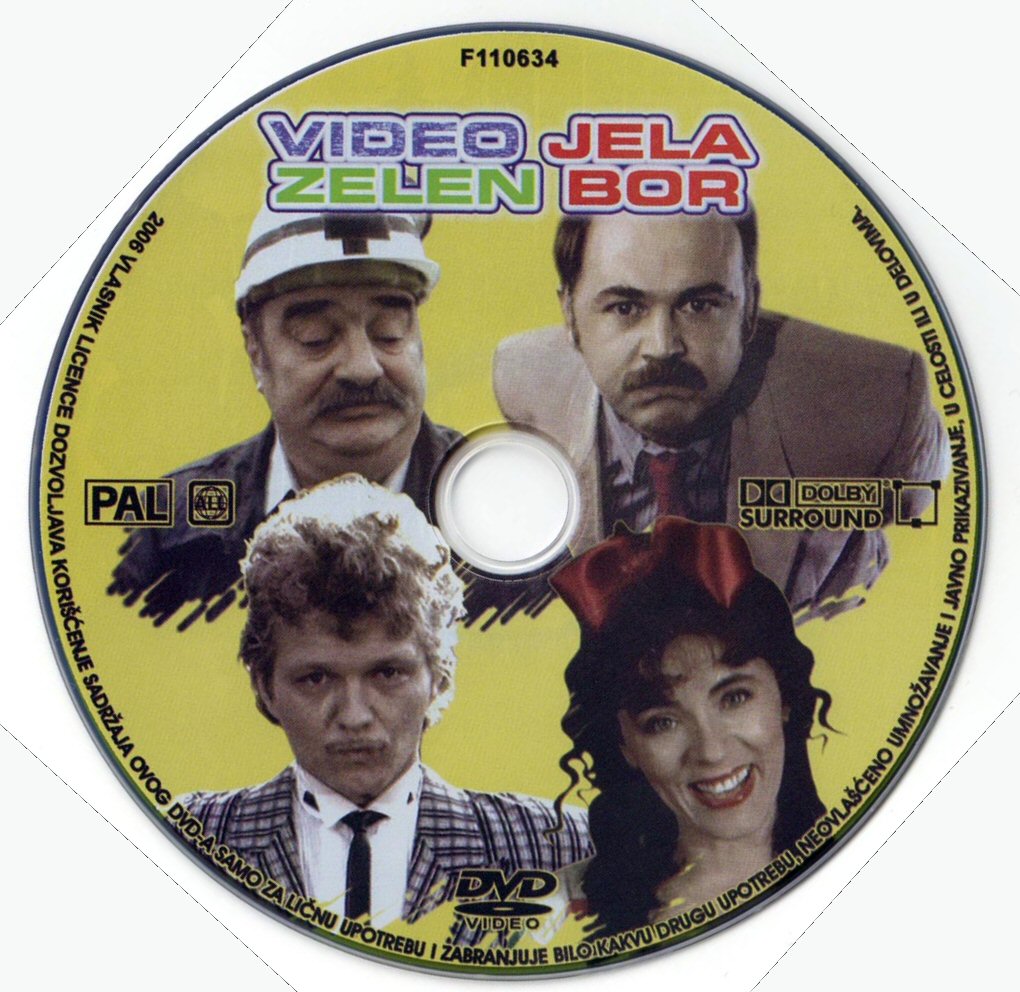 Click to view full size image -  DVD Cover - V - video jela zelen bor - video jela zelen bor.jpg