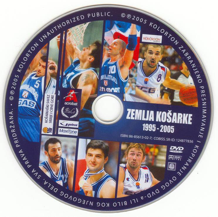 Click to view full size image -  DVD Cover - Z - zemlja kosarke cd - zemlja kosarke cd.jpg