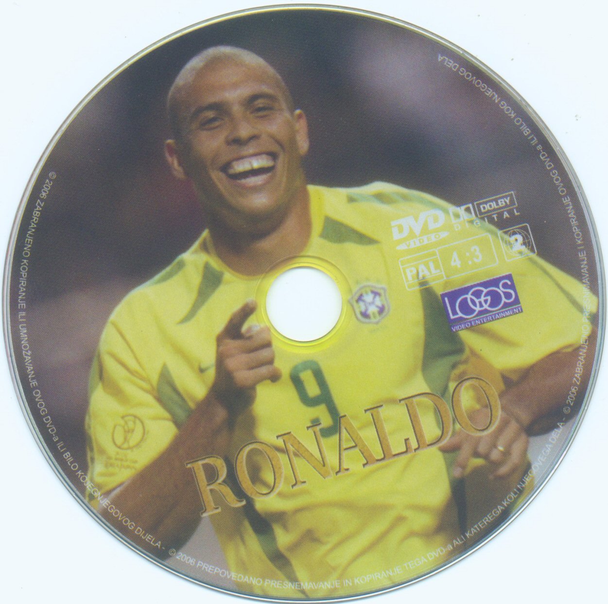 Click to view full size image -  DVD Cover - R - Ronaldo DVD - Ronaldo DVD.jpg