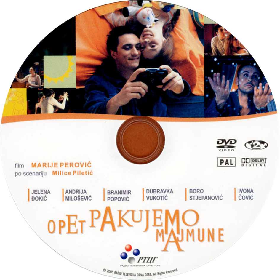 Click to view full size image -  DVD Cover - O - DVD - OPET PAKUJEMO MAJMUNE - CD - DVD - OPET PAKUJEMO MAJMUNE - CD.jpg