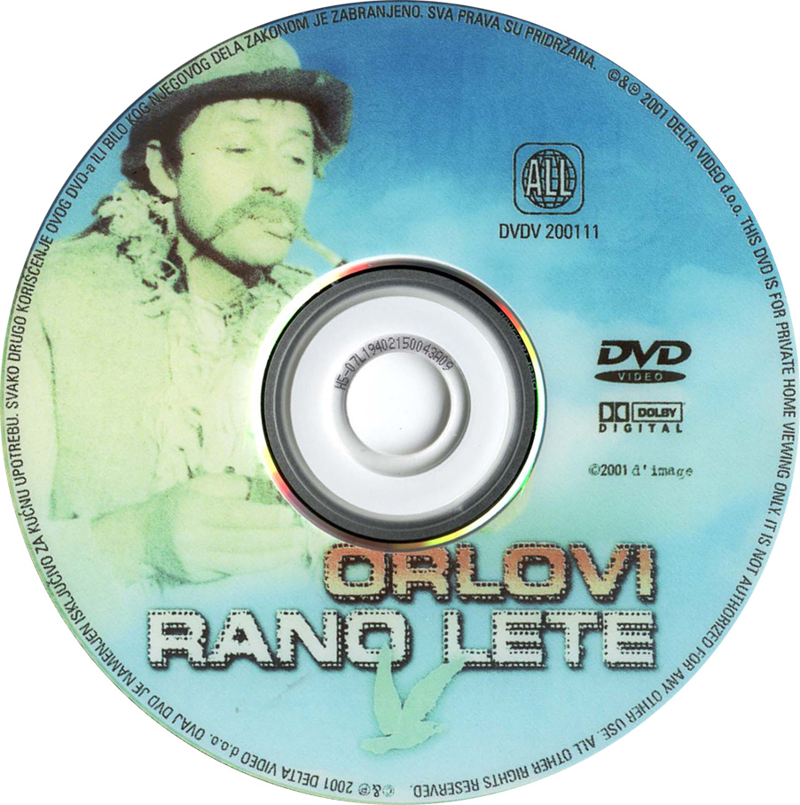 Click to view full size image -  DVD Cover - O - DVD - ORLOVI RANO LETE - CD - DVD - ORLOVI RANO LETE - CD.jpg