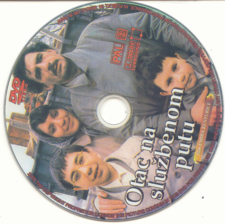 Click to view full size image -  DVD Cover - O - DVD - OTAC NA SLUZBENOM PUTOVANJU - CD - DVD - OTAC NA SLUZBENOM PUTOVANJU - CD.jpg