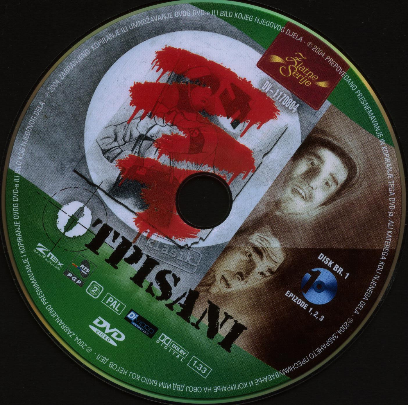 Click to view full size image -  DVD Cover - O - DVD - OTPISANI - CD1 - DVD - OTPISANI - CD1.jpg