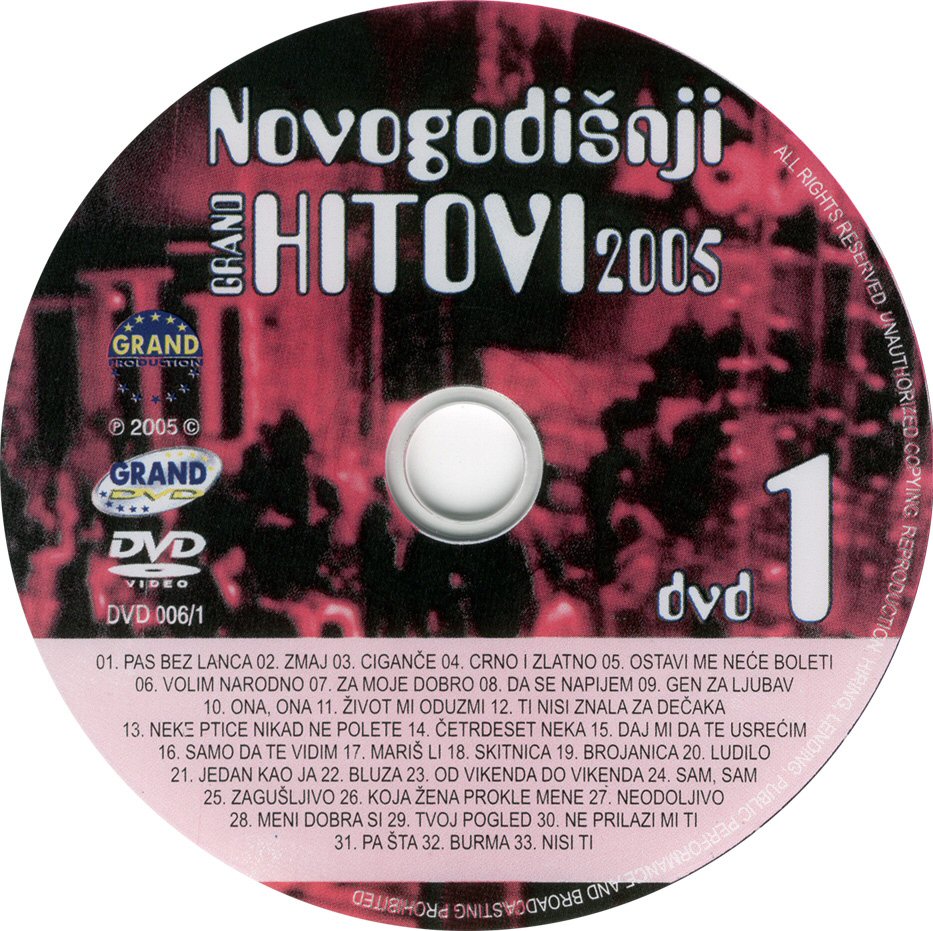 Click to view full size image -  DVD Cover - N - DVD - NOVOGODISNJI HITOVI 2005 - CD1 - DVD - NOVOGODISNJI HITOVI 2005 - CD1.jpg