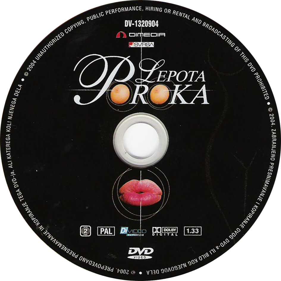 Click to view full size image -  DVD Cover - L - DVD - LEPOTA POROKA - CD - DVD - LEPOTA POROKA - CD.jpg