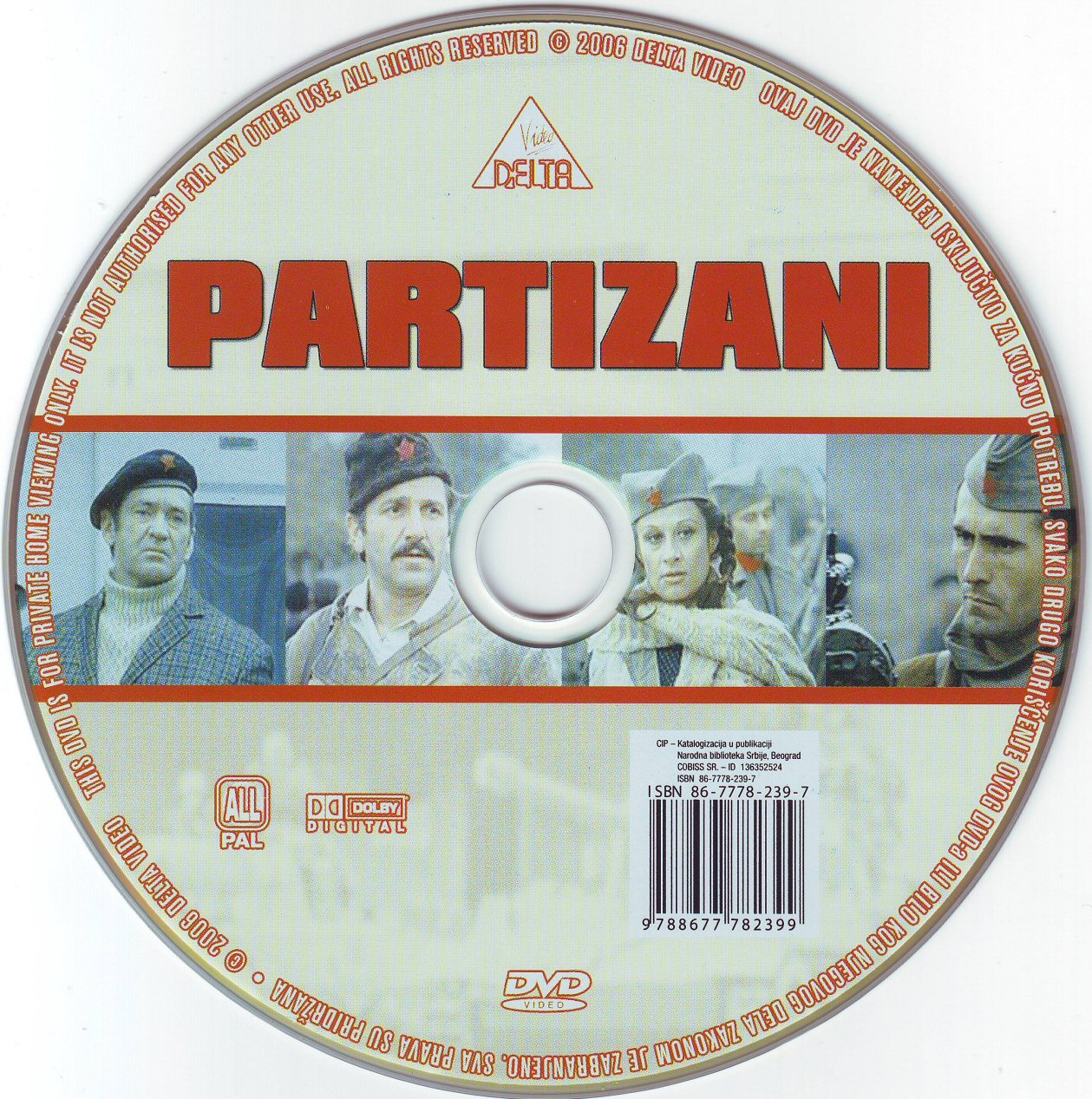 Click to view full size image -  DVD Cover - P - DVD - PARTIZANI - CD - DVD - PARTIZANI - CD.jpg