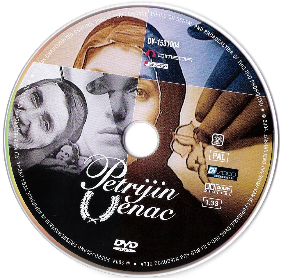 Click to view full size image -  DVD Cover - P - DVD - PETRIJIN VENAC - CD - DVD - PETRIJIN VENAC - CD.jpg