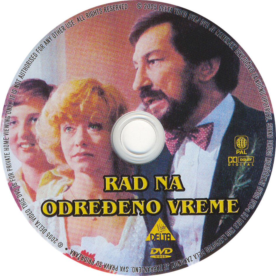 Click to view full size image -  DVD Cover - R - DVD - RAD NA ODREDJENO VRIJEME - CD - DVD - RAD NA ODREDJENO VRIJEME - CD.jpg