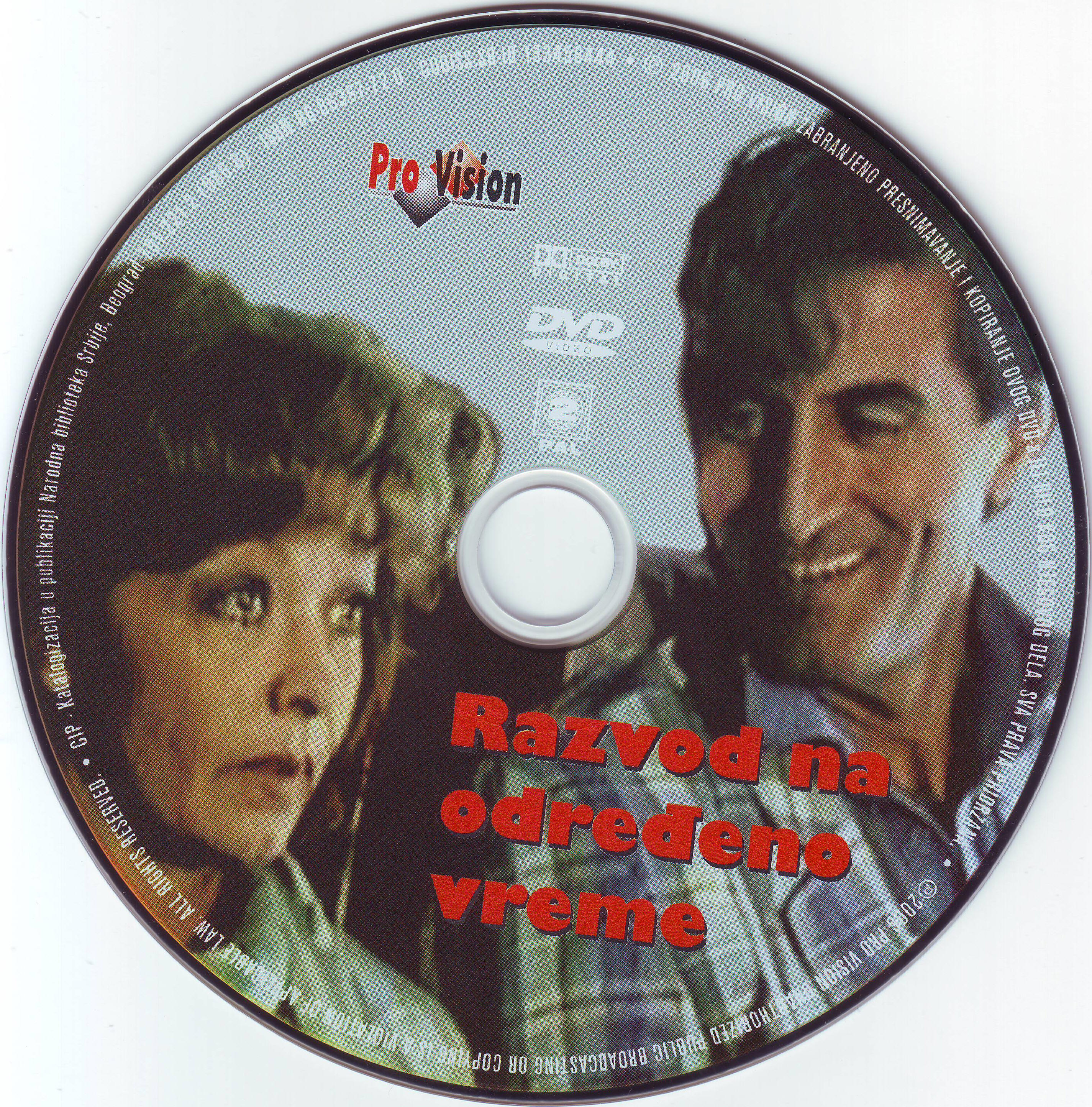 Click to view full size image -  DVD Cover - R - DVD - RAZVOD NA ODREDJENO VREME - CD - DVD - RAZVOD NA ODREDJENO VREME - CD.jpg