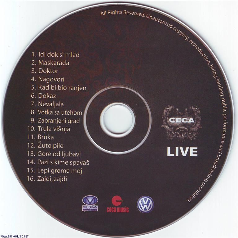 Click to view full size image -  DVD Cover - C - Ceca - Usce 2006 label.jpg - Ceca - Usce 2006 label.jpg