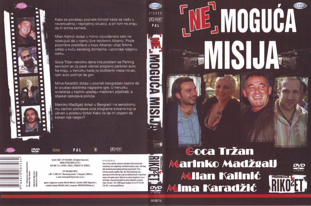 Click to view full size image -  DVD Cover - N - DVD [NE] MOGUCA MISIJA  - DVD [NE] MOGUCA MISIJA .jpg