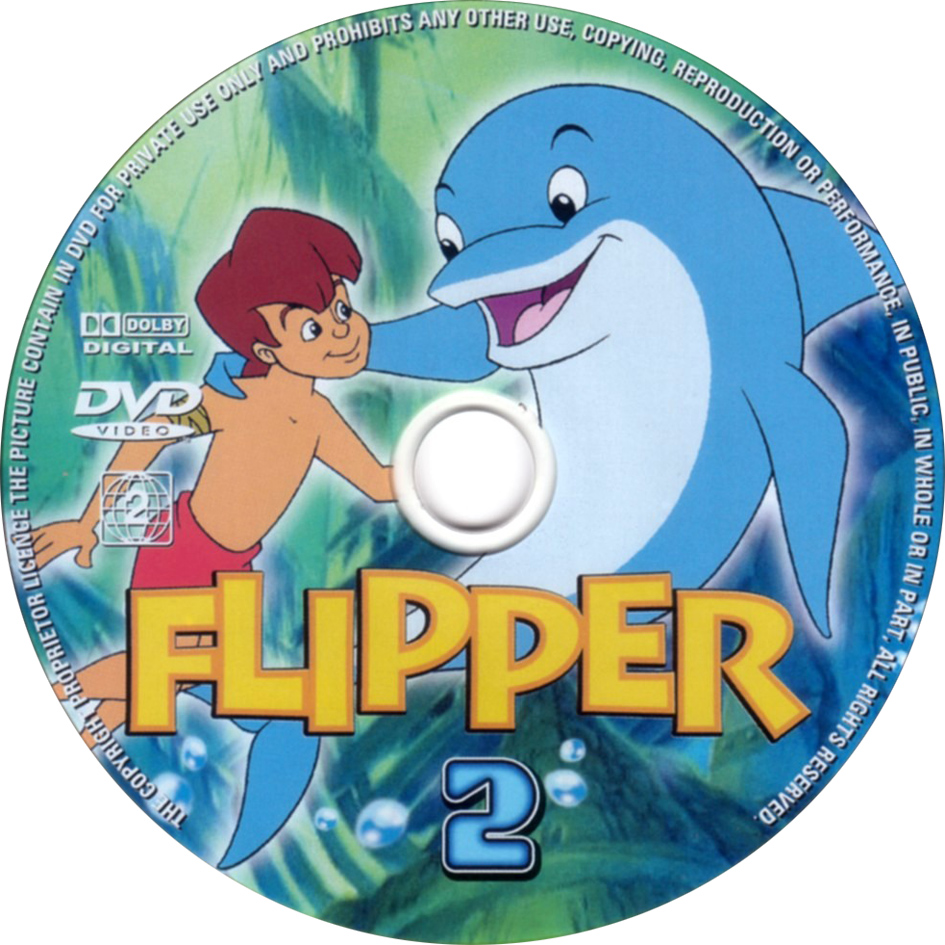 Click to view full size image -  DVD Cover - F - DVD - FLIPPER2 - CD.jpg - DVD - FLIPPER2 - CD.jpg