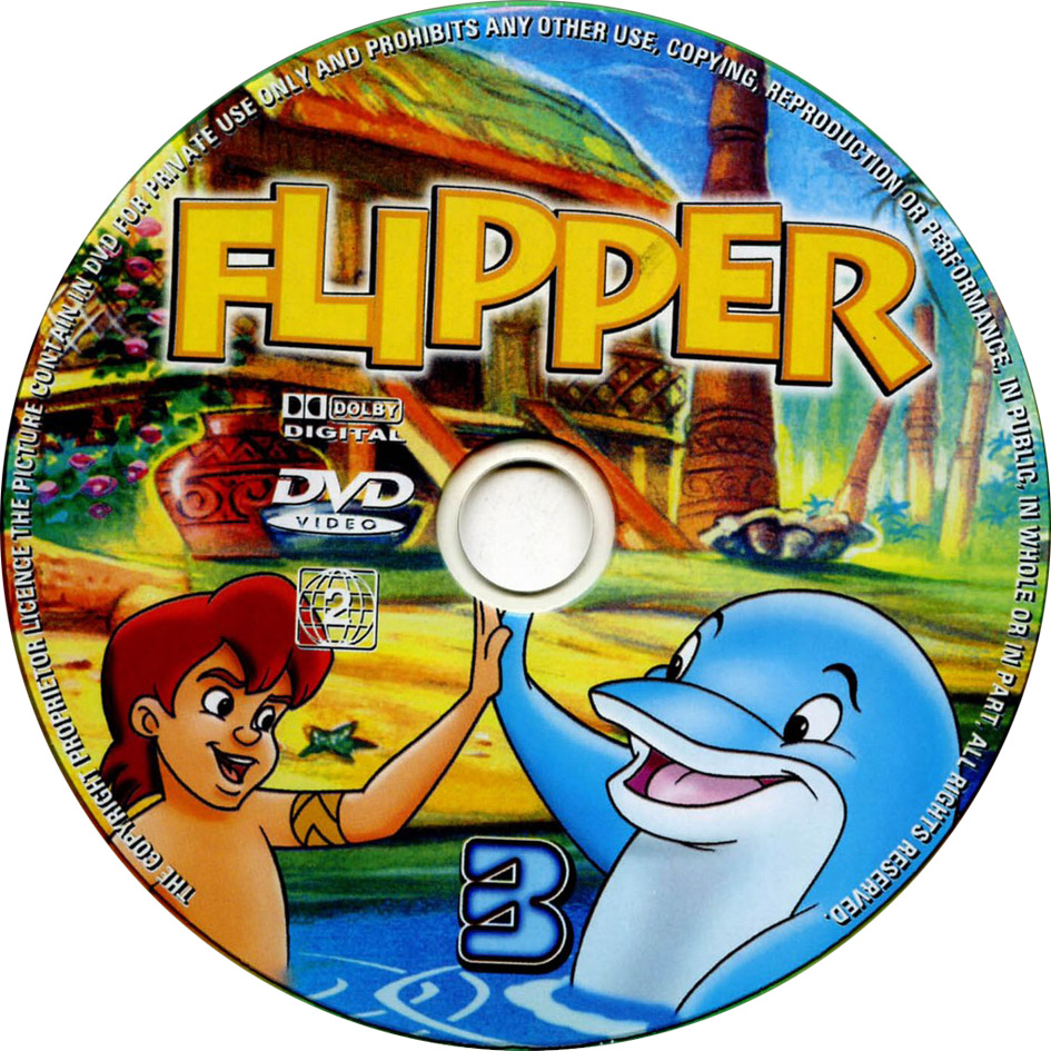 Click to view full size image -  DVD Cover - F - DVD - FLIPPER3 - CD.jpg - DVD - FLIPPER3 - CD.jpg