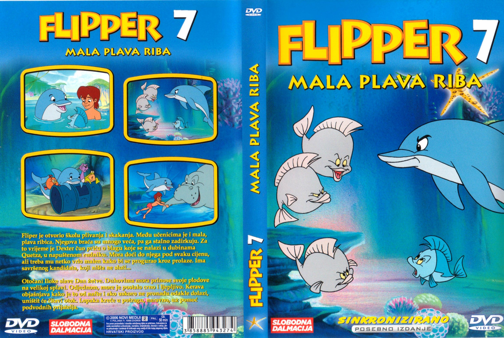 Click to view full size image -  DVD Cover - F - DVD - FLIPPER7.jpg - DVD - FLIPPER7.jpg