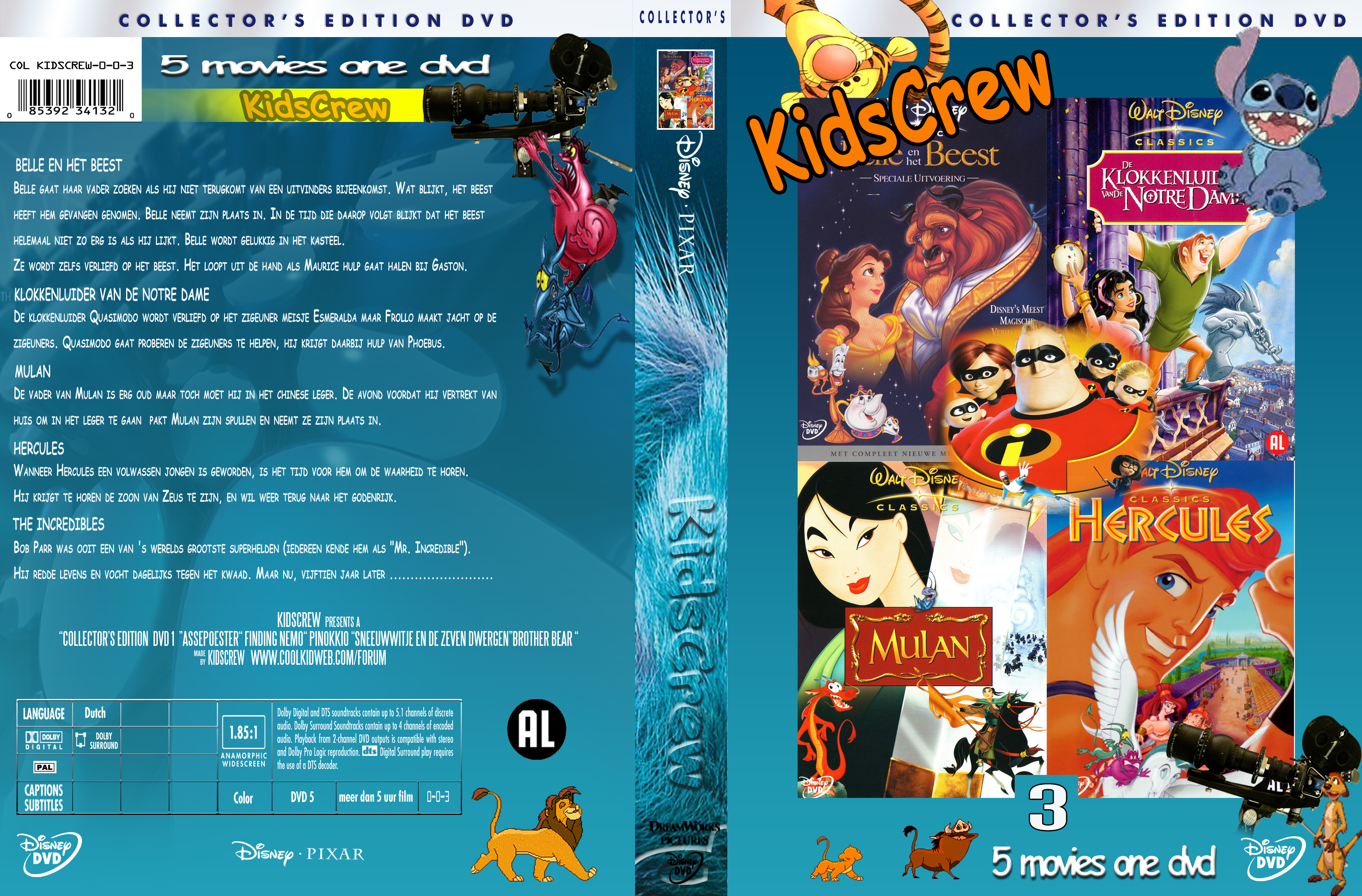 Click to view full size image -  DVD Cover - K - DVD - KIDSCREW 3.jpg - DVD - KIDSCREW 3.jpg