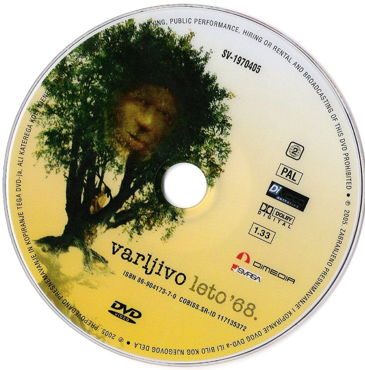 Click to view full size image -  DVD Cover - V - Varljivo leto 68 - DVD - VARLJIVO LETO 68 - CD.jpg