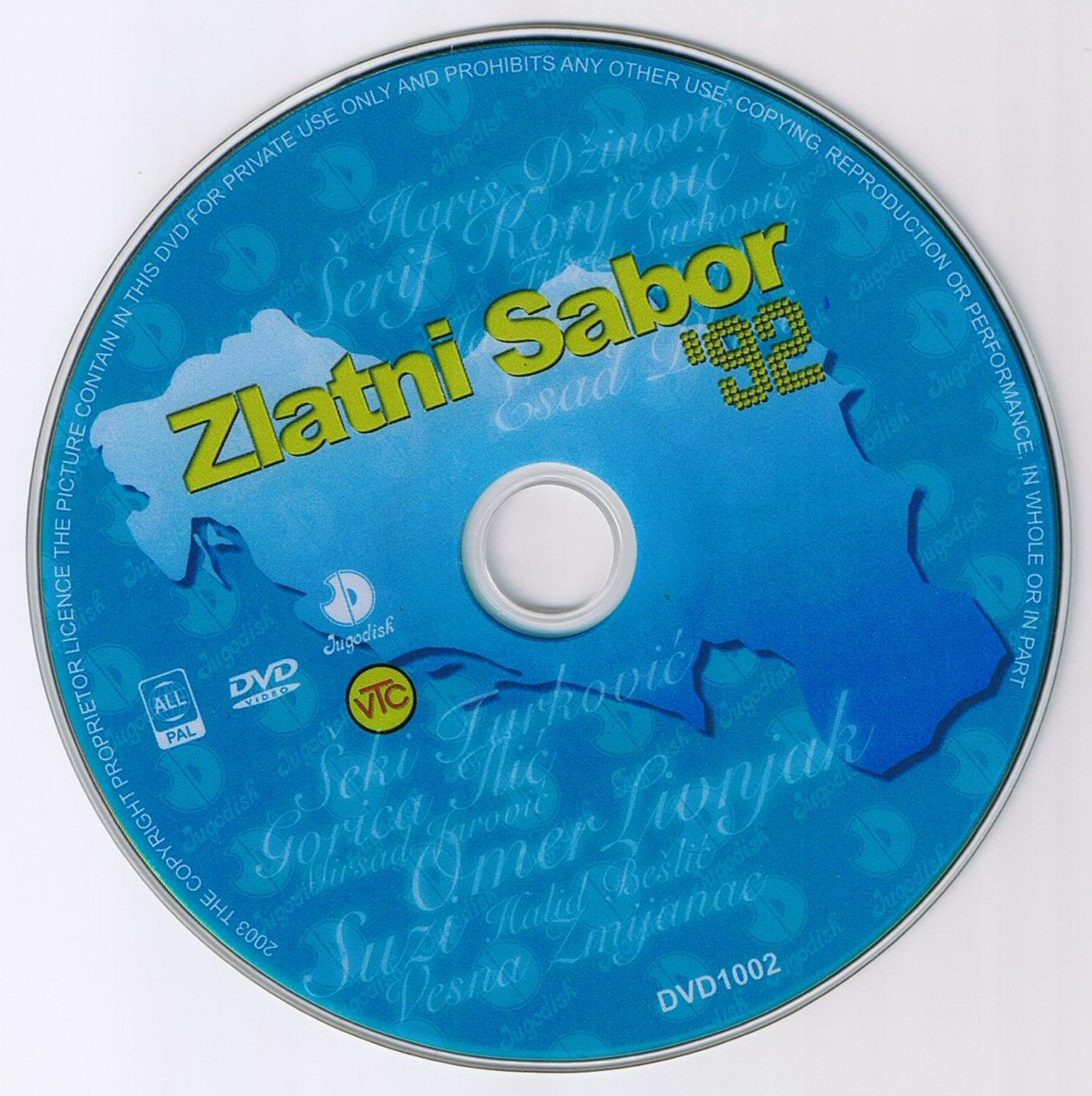 Click to view full size image -  DVD Cover - Z - Zlatni sabor - DVD ZLATNI SABOR 1 - CD.JPG