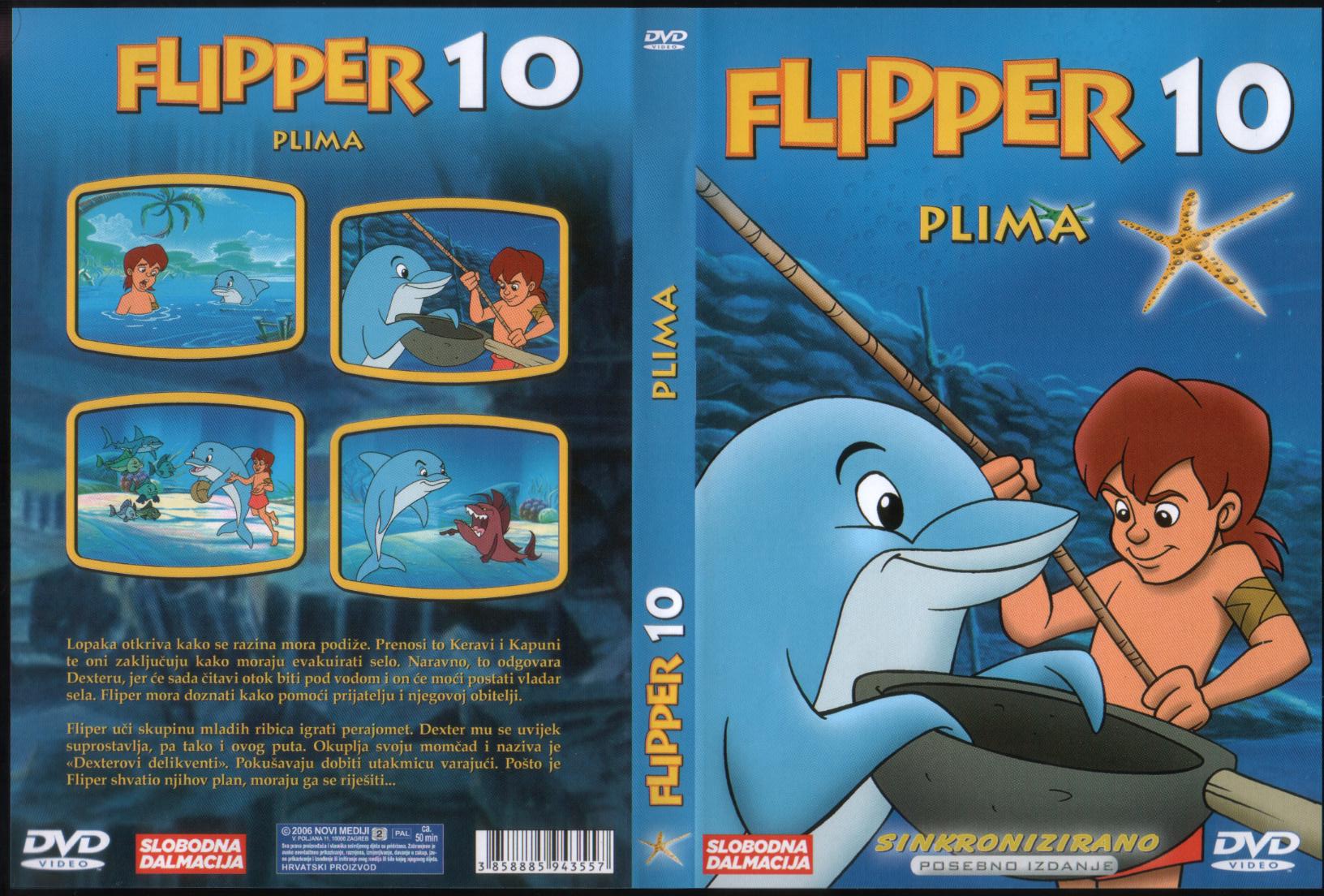 Click to view full size image -  DVD Cover - F - DVD- FLIPPER10.jpg - DVD- FLIPPER10.jpg