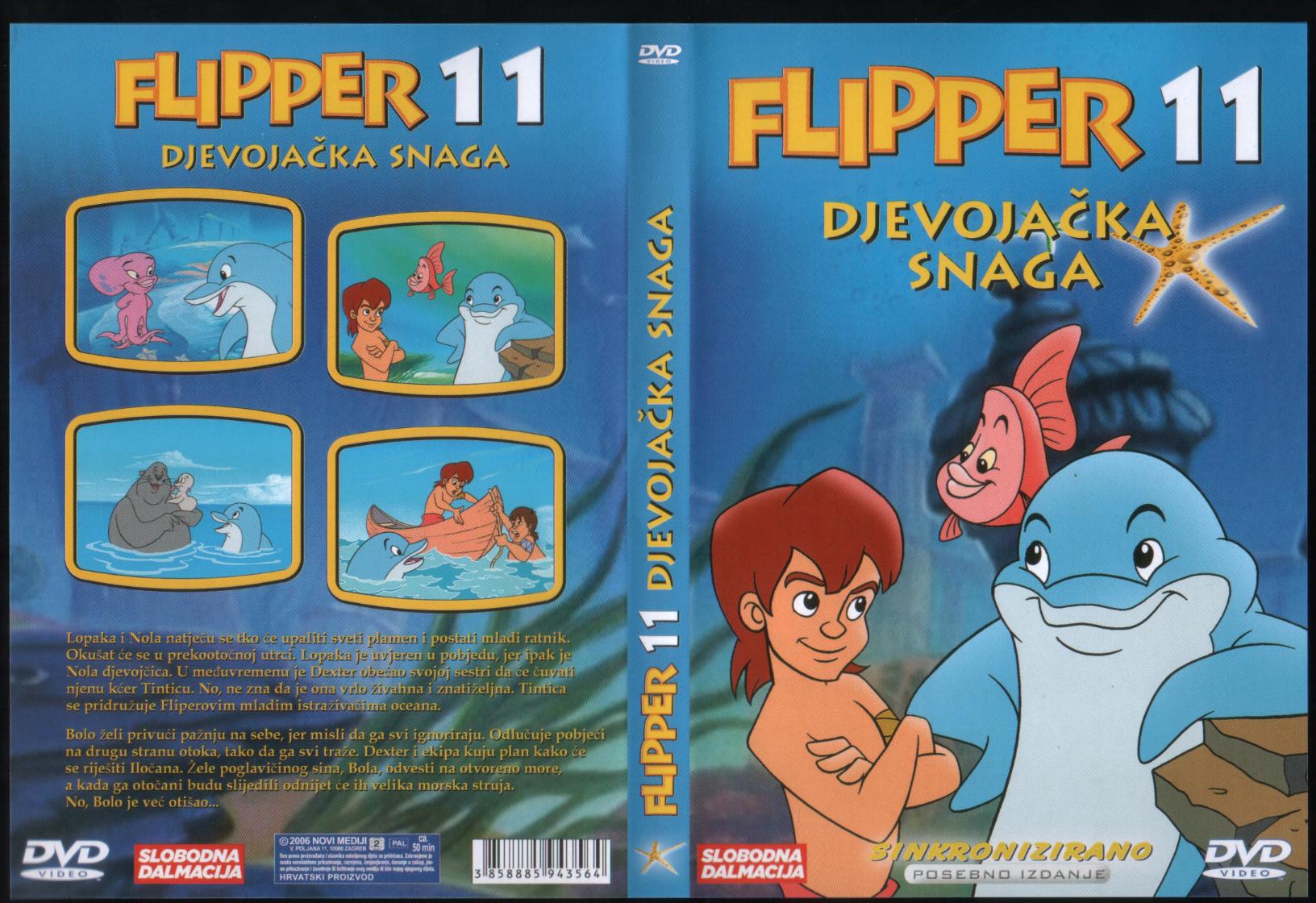 Click to view full size image -  DVD Cover - F - DVD- FLIPPER11.jpg - DVD- FLIPPER11.jpg