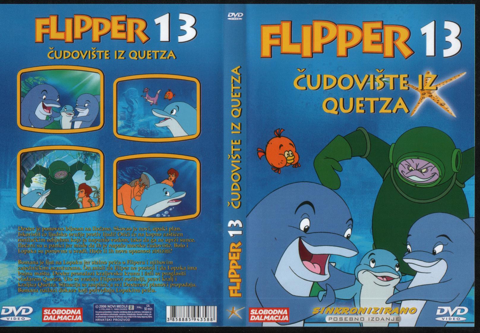 Click to view full size image -  DVD Cover - F - DVD- FLIPPER13.jpg - DVD- FLIPPER13.jpg