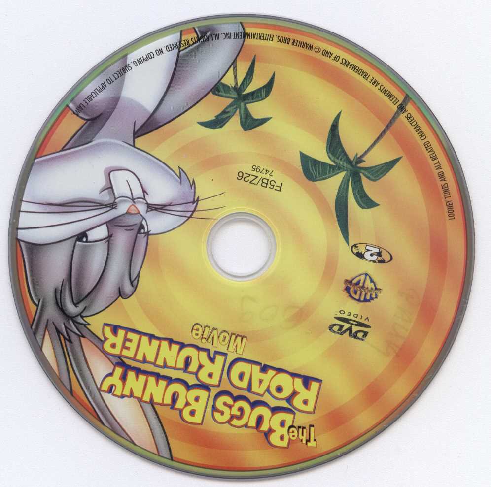 Click to view full size image -  DVD Cover - T - DVD - THE BUGS BUNNY ROAD RUNNER MOVIE - CD - DVD - THE BUGS BUNNY ROAD RUNNER MOVIE - CD.jpg