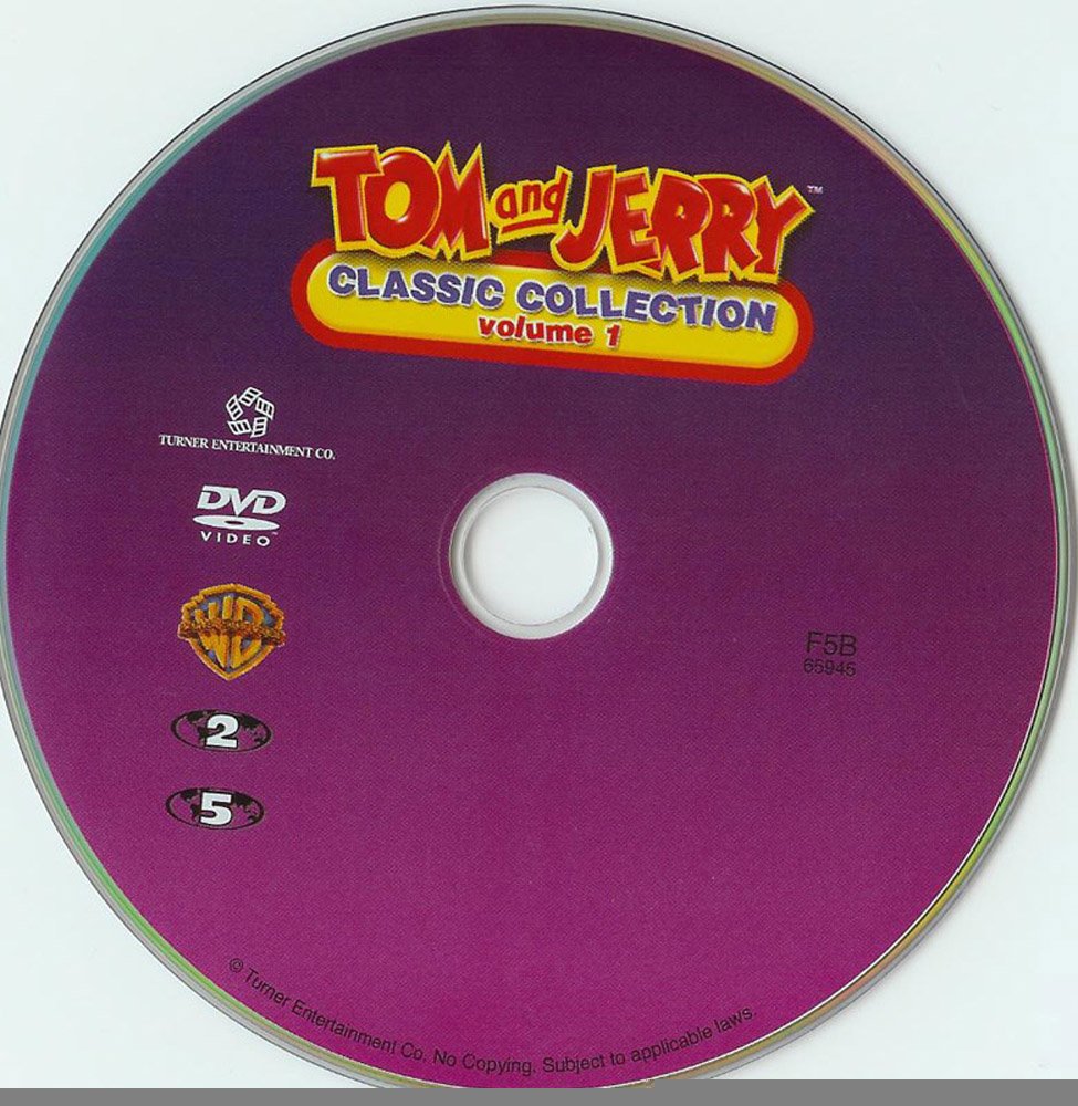 Click to view full size image -  DVD Cover - T - DVD - TOM I JERRY - CD1 - DVD - TOM I JERRY - CD1.jpg