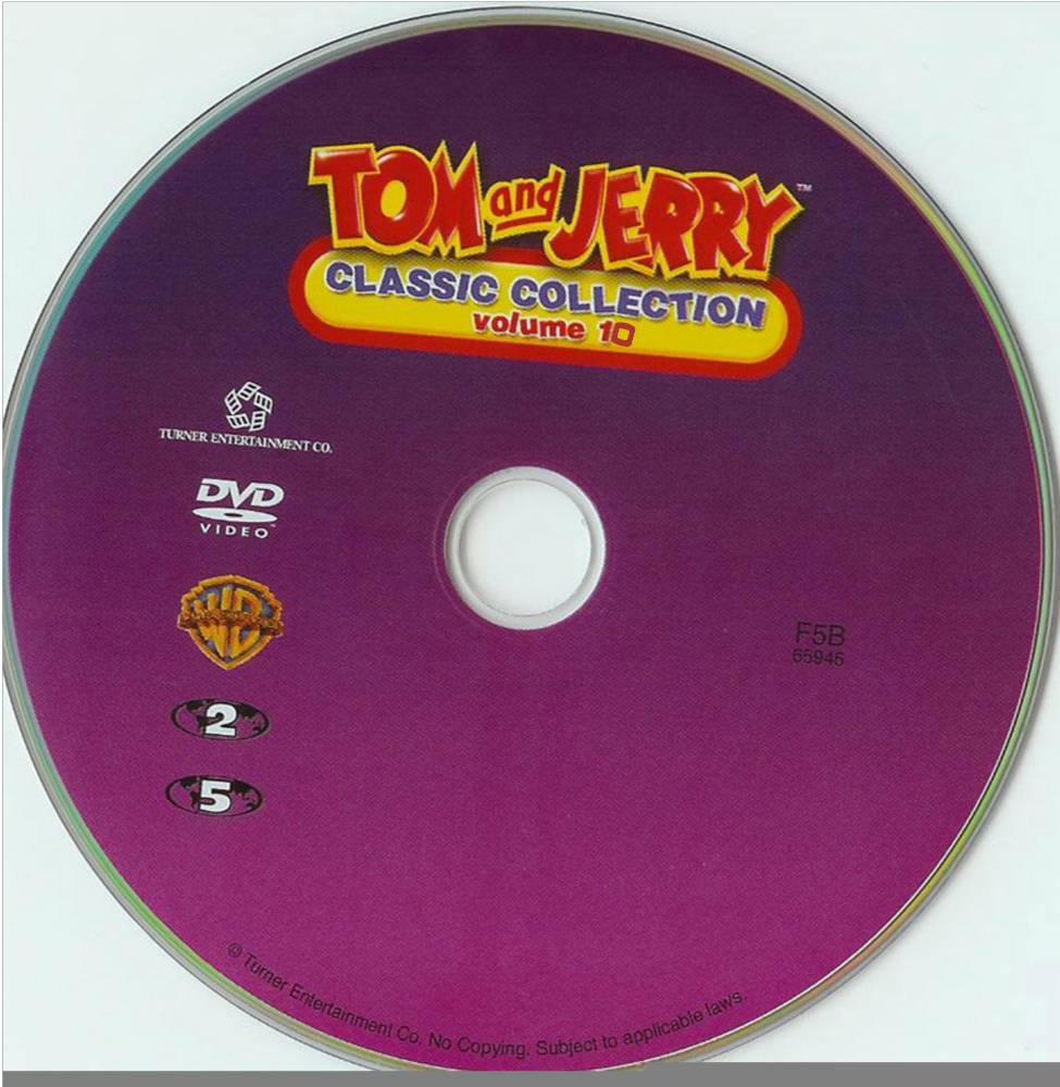 Click to view full size image -  DVD Cover - T - DVD - TOM I JERRY - CD10 - DVD - TOM I JERRY - CD10.jpg