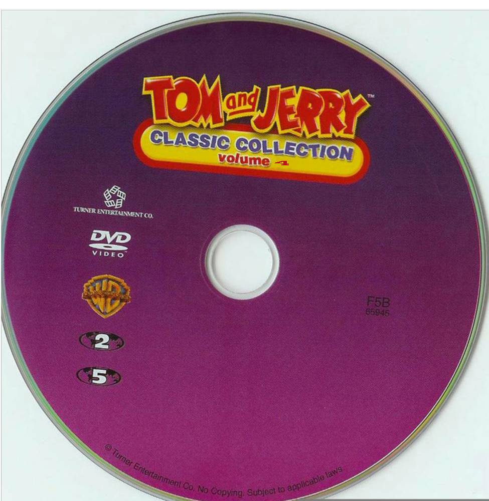 Click to view full size image -  DVD Cover - T - DVD - TOM I JERRY - CD4 - DVD - TOM I JERRY - CD4.jpg