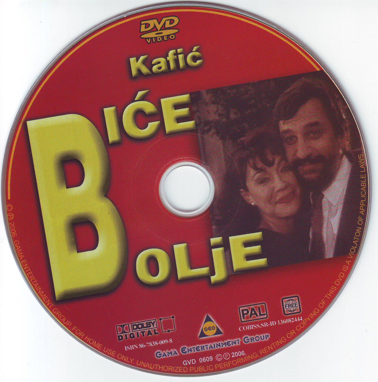 Click to view full size image -  DVD Cover - K - DVD - KAFIC BICE BOLJE - CD - DVD - KAFIC BICE BOLJE - CD.jpg