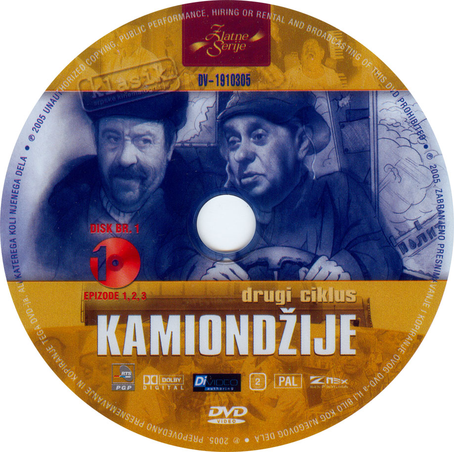 Click to view full size image -  DVD Cover - K - DVD - KAMIONDIJE DRUGI CIKLUS - CD1 - DVD - KAMIONDIJE DRUGI CIKLUS - CD1.jpg