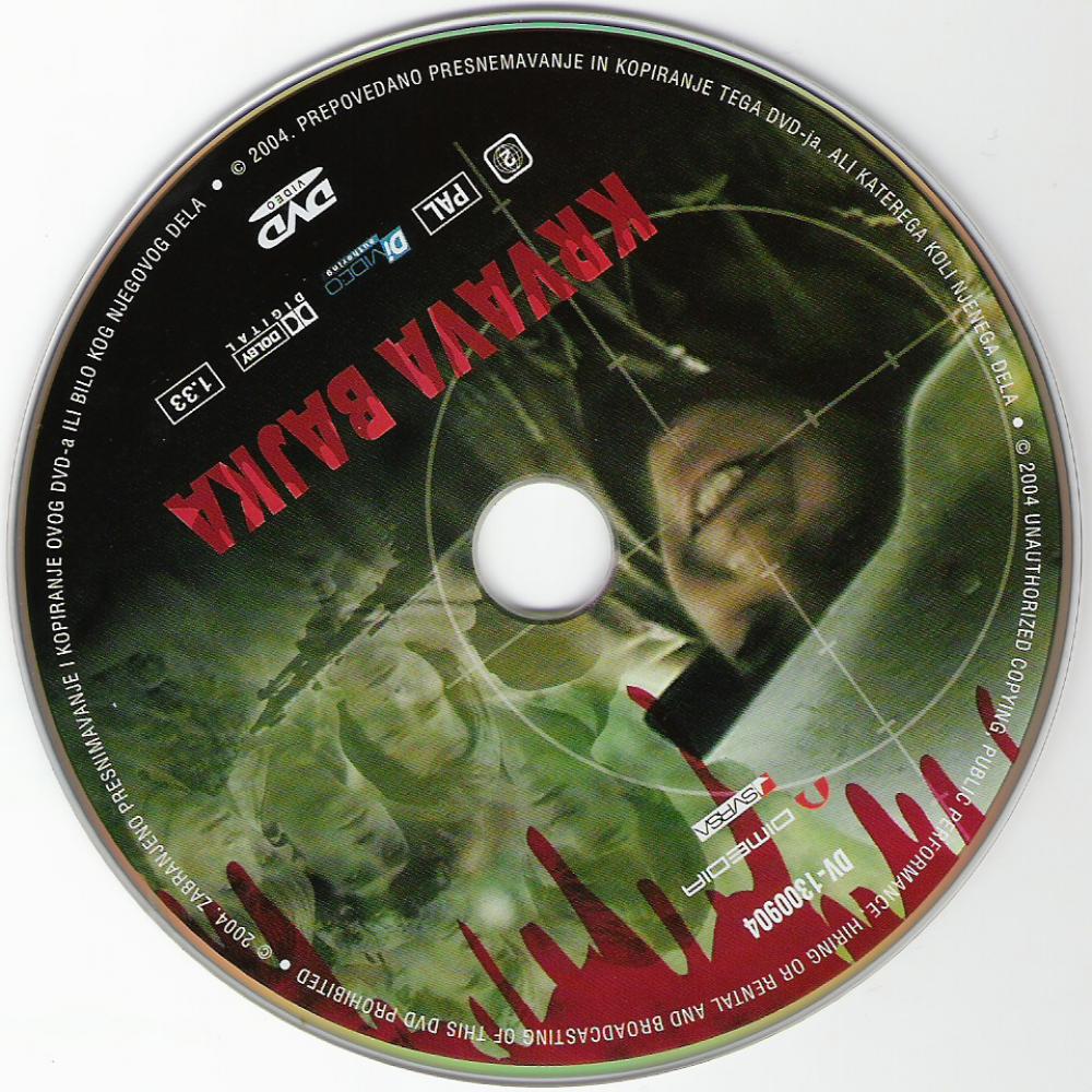 Click to view full size image -  DVD Cover - K - DVD - KRVAVA BAJKA - CD - DVD - KRVAVA BAJKA - CD.jpg