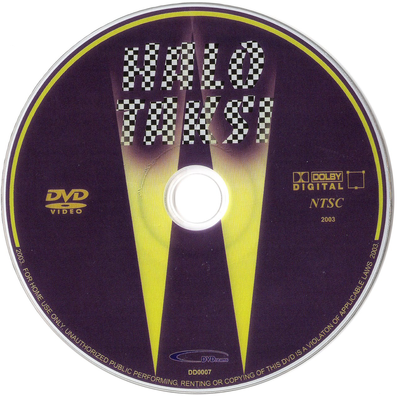Click to view full size image -  DVD Cover - H - DVD - HALO TAXI - CD - DVD - HALO TAXI - CD.JPG