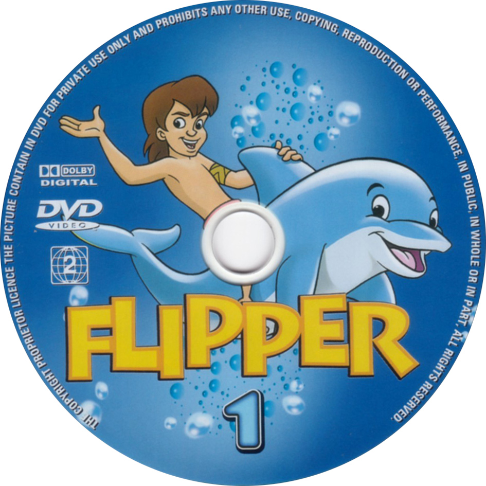 Click to view full size image -  DVD Cover - F - DVD - FLIPPER1 - CD - DVD - FLIPPER1 - CD.jpg