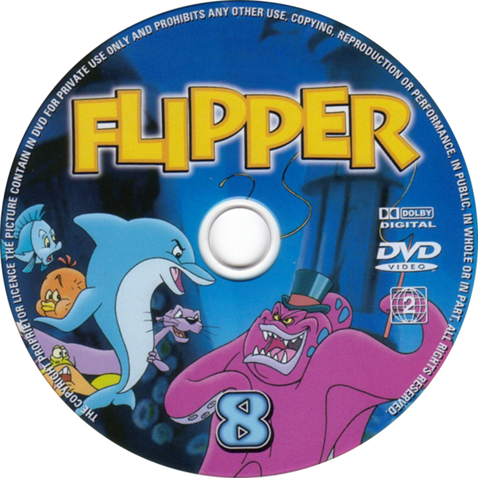 Click to view full size image -  DVD Cover - F - DVD - FLIPPER8 - CD - DVD - FLIPPER8 - CD.jpg