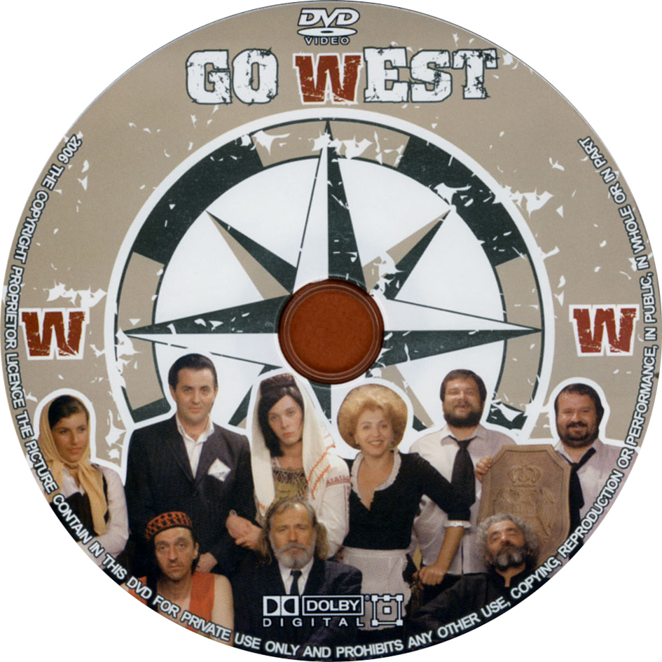 Click to view full size image -  DVD Cover - G - DVD - GO WEST  - CD - DVD - GO WEST  - CD.jpg