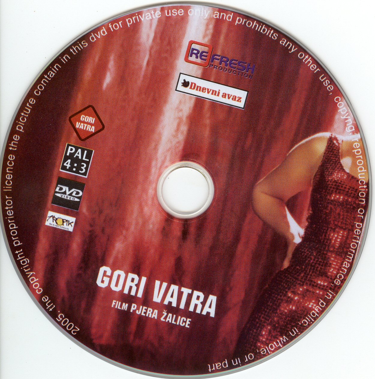 Click to view full size image -  DVD Cover - G - DVD - GORI VATRA - CD - DVD - GORI VATRA - CD.jpg