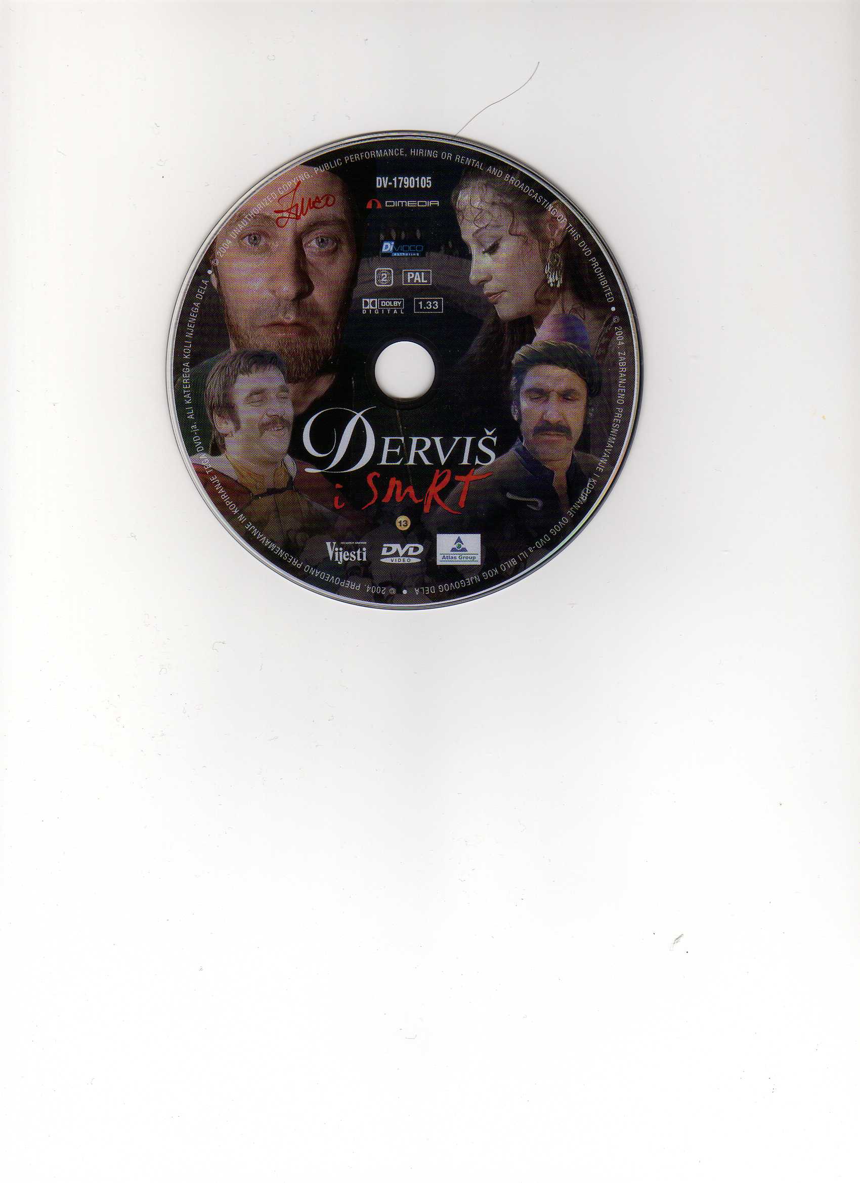 Click to view full size image -  DVD Cover - D - DVD - DERVIS I SMRT -  CD - DVD - DERVIS I SMRT -  CD.jpg