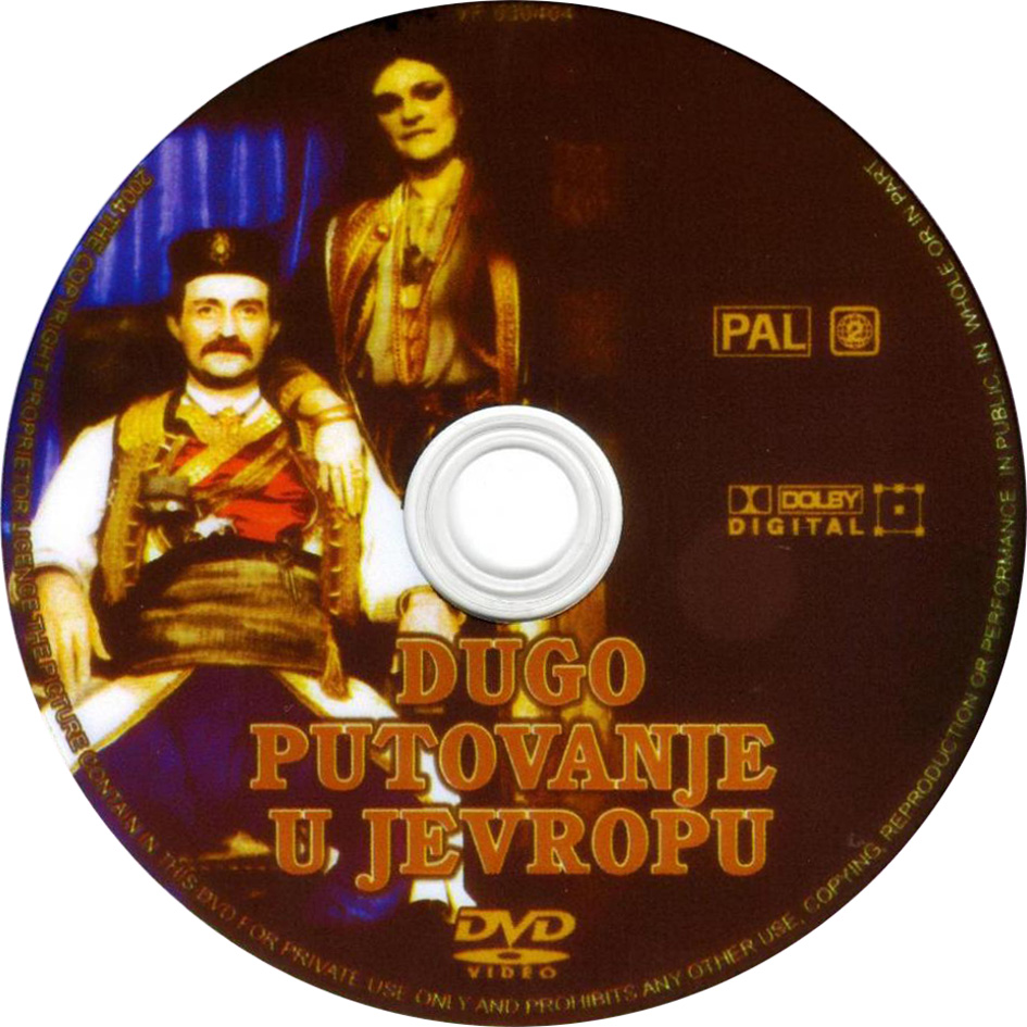 Click to view full size image -  DVD Cover - D - DVD - DUGO PUTOVANJE U JEVROPU - CD - DVD - DUGO PUTOVANJE U JEVROPU - CD.jpg